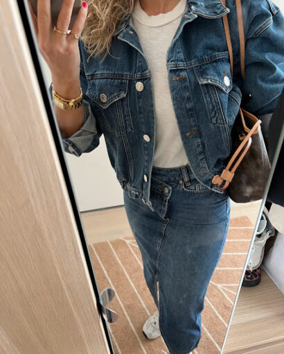 My Essential Wardrobe Louis Wrap Denimskirt 123