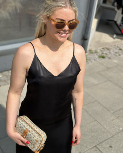 Basicapparel Flora Strap Dress Black