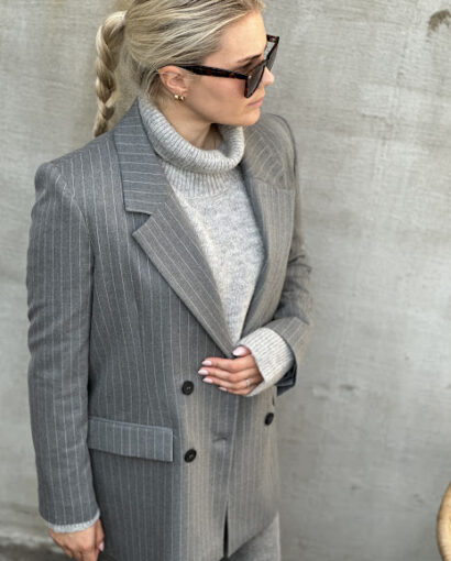 Selected Femme Myla Relax Blazer Stripe Noos