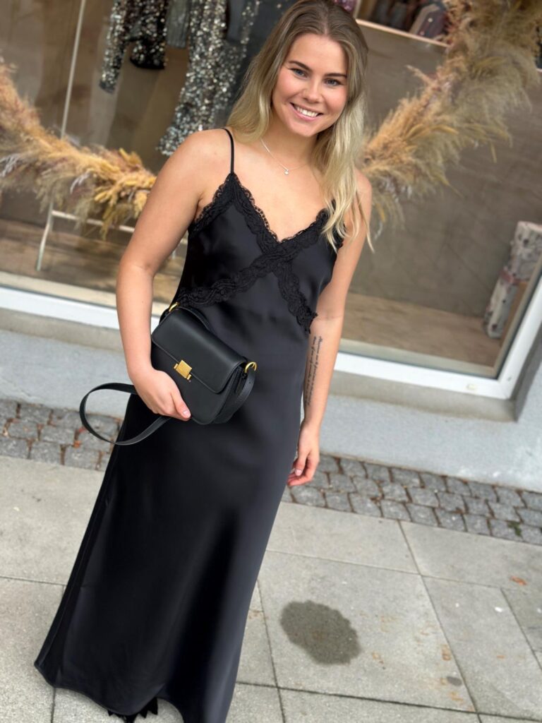 Selected Femme Alena Lace Ankle Trim Dress