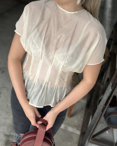 Selected Femme Iris Neck top