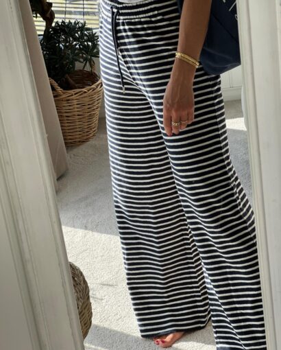 Basic Apparel Anneli Pants Sky Captain/Birch