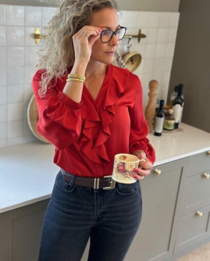 Karmamia Sophia Blouse Chili