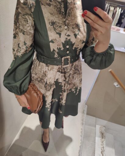 Le Coco Livia Dress Green