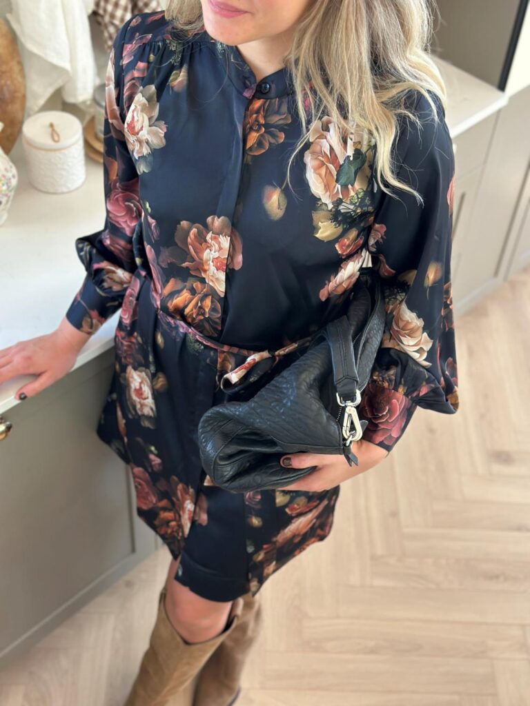 Karmamia Agnes Dress Scarlett Flower