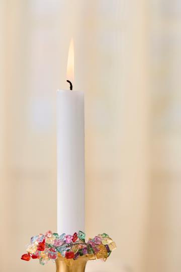 Ib laursen mini krans med fargede perler