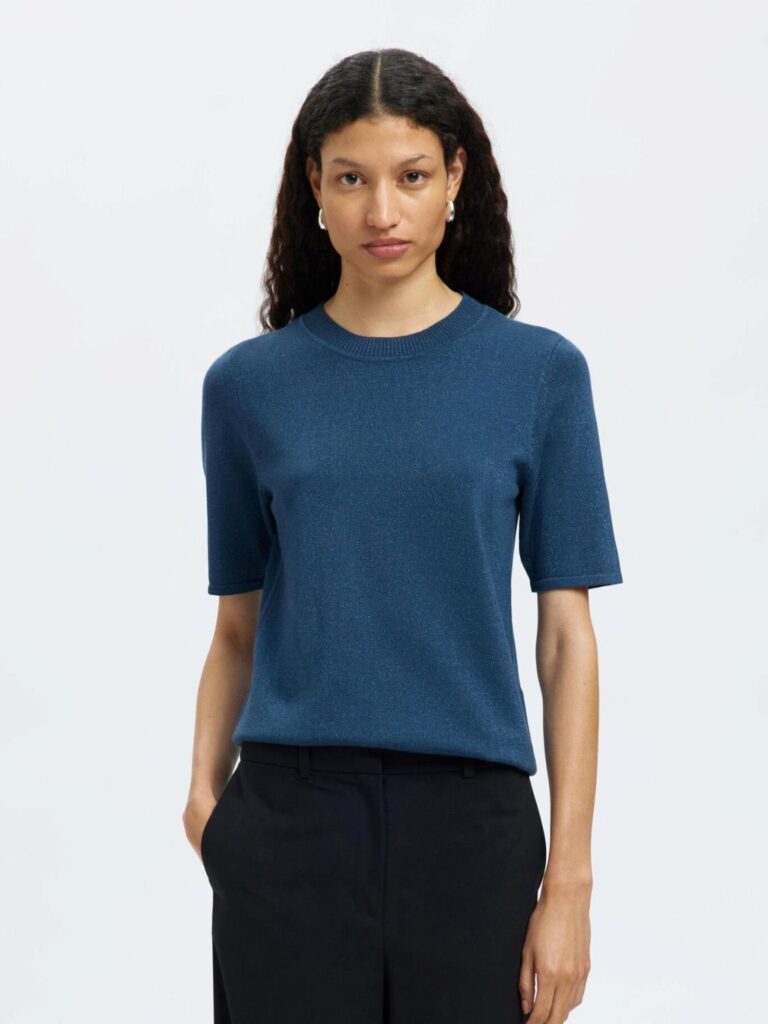 Selected Femme Lura 2/4 Knit Key Largo