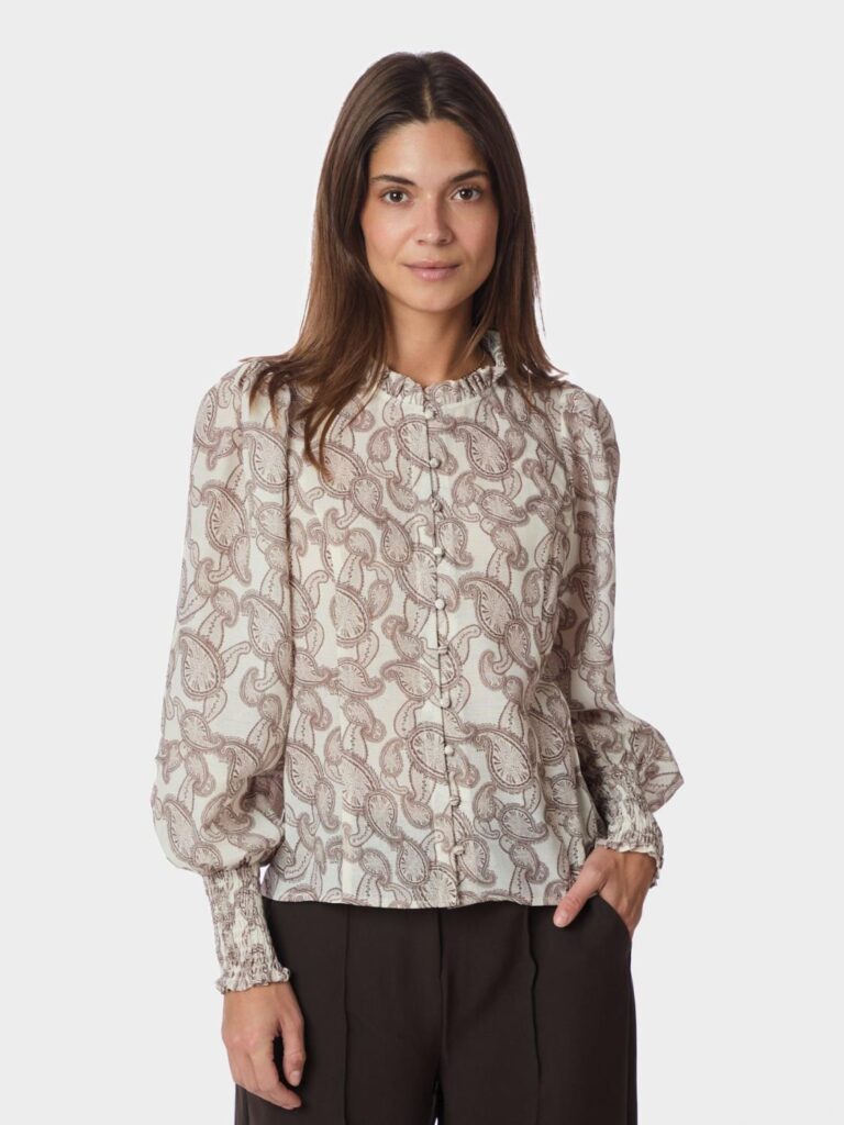 Neo Noir Gilda Soft Paisley Blouse