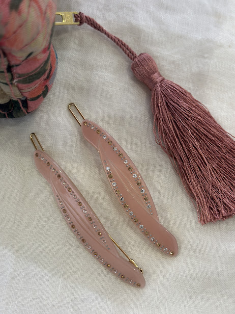 Hermine Hold Sparkly Hair Slide