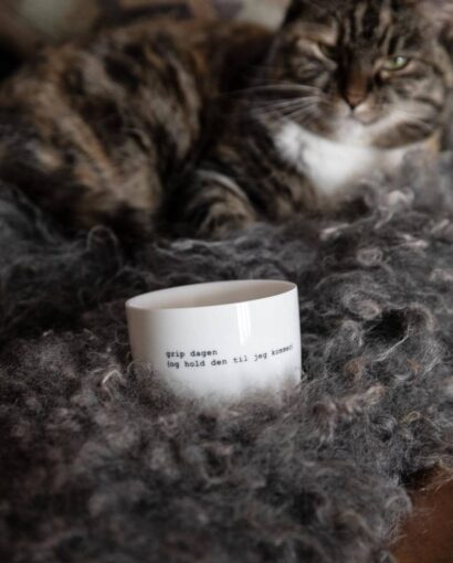 Søgne Home Kopp  "Grip dagen og holdden til jeg kommer"