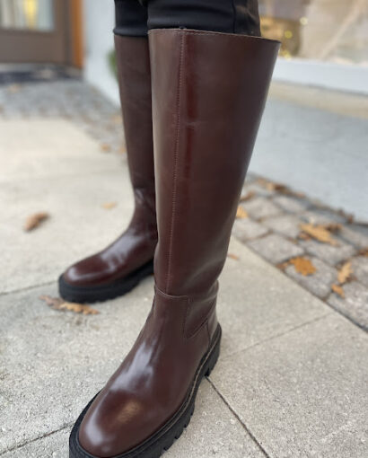 Läst Blaine Boot Leather Dark Brown